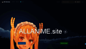 What Allanime.site website looked like in 2020 (3 years ago)