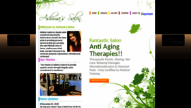 What Ashimasalon.com website looked like in 2020 (3 years ago)
