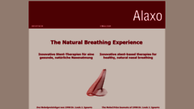 What Alaxo.com website looked like in 2020 (3 years ago)