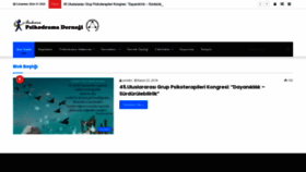 What Ankarapsikodrama.com website looked like in 2020 (3 years ago)