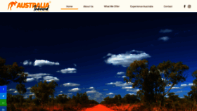 What Australia-inbound.com website looked like in 2020 (3 years ago)