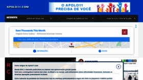 What Apolo11.com website looked like in 2020 (3 years ago)
