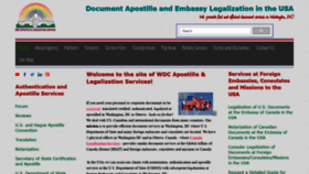 What Apostille-legalization.com website looked like in 2020 (3 years ago)