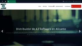 What Atcinformatica.com website looked like in 2020 (3 years ago)