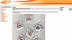 What Aduf.org website looked like in 2020 (5 years ago)