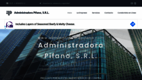 What Administradorapifano.com website looked like in 2020 (3 years ago)