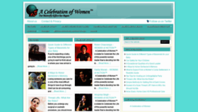 What Acelebrationofwomen.org website looked like in 2020 (3 years ago)