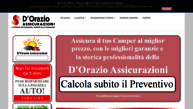 What Assicurazionecamperdorazio.it website looked like in 2020 (3 years ago)