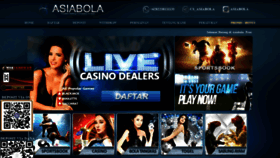 What Asiabola.net website looked like in 2020 (3 years ago)
