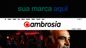 What Ambrosia.com.br website looked like in 2020 (3 years ago)