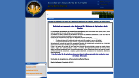 What Acopiadoresdebahia.com.ar website looked like in 2020 (3 years ago)