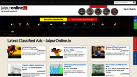 What Ads.jaipuronline.in website looked like in 2020 (3 years ago)