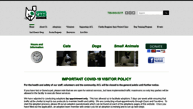 What Animalcareleague.org website looked like in 2020 (3 years ago)