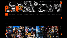 What Animeq.online website looked like in 2020 (3 years ago)