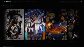 What Aniplay.org website looked like in 2020 (5 years ago)