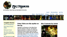 What Artpassions.net website looked like in 2020 (3 years ago)
