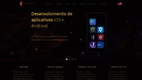 What Aioria.com.br website looked like in 2020 (3 years ago)