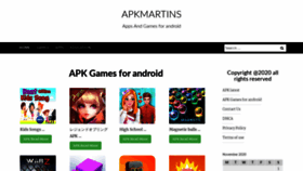 What Apkmartins.com website looked like in 2020 (3 years ago)