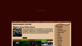 What Armyschoolasr.org.in website looked like in 2020 (3 years ago)