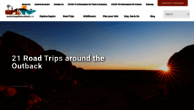 What Australiasgoldenoutback.com website looked like in 2020 (3 years ago)