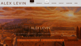 What Artlevin.com website looked like in 2020 (3 years ago)