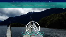 What Arranmotel.co.nz website looked like in 2020 (3 years ago)