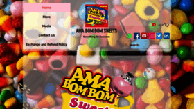 What Amabombom.com website looked like in 2020 (3 years ago)