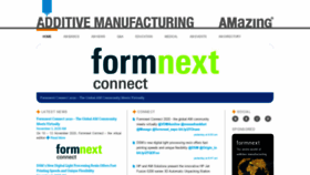 What Additivemanufacturing.com website looked like in 2020 (3 years ago)