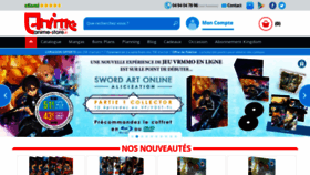 What Anime-store.fr website looked like in 2020 (3 years ago)