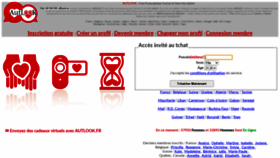 What Autlook.fr website looked like in 2020 (3 years ago)