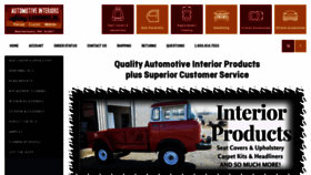 What Automotiveinteriors.com website looked like in 2020 (3 years ago)