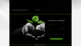 What Al-anonorlando.org website looked like in 2020 (3 years ago)
