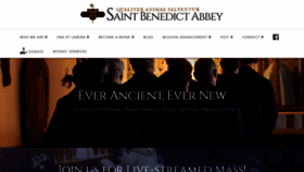 What Abbey.org website looked like in 2020 (3 years ago)
