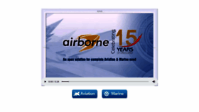 What Airborne.ae website looked like in 2020 (5 years ago)