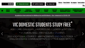What Academia21.com website looked like in 2020 (3 years ago)