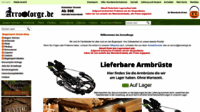 What Arrowforge.de website looked like in 2020 (3 years ago)
