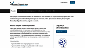 What App.vitnemalsportalen.no website looked like in 2020 (3 years ago)