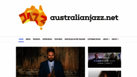 What Australianjazz.net website looked like in 2020 (3 years ago)