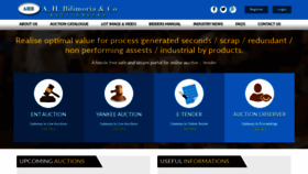 What Ahbilimoria.com website looked like in 2020 (4 years ago)
