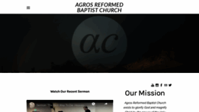 What Agroschurch.com website looked like in 2020 (3 years ago)