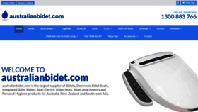 What Australianbidet.com.au website looked like in 2020 (3 years ago)