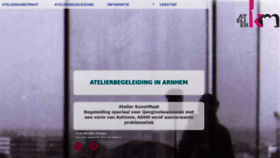 What Atelierkunstmaat.nl website looked like in 2020 (3 years ago)