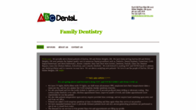 What Abcdental-dayton.com website looked like in 2020 (3 years ago)