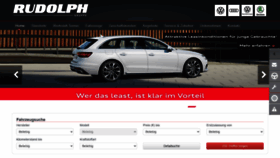 What Autohaus-rudolph.de website looked like in 2020 (3 years ago)
