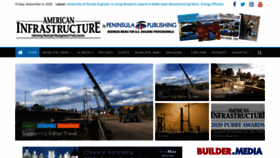 What Americaninfrastructuremag.com website looked like in 2020 (3 years ago)
