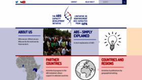 What Abs-initiative.info website looked like in 2020 (3 years ago)