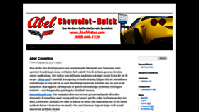 What Abelvettes.com website looked like in 2020 (3 years ago)