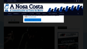 What Anosacosta.es website looked like in 2020 (3 years ago)