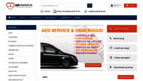 What Aedcompany.nl website looked like in 2020 (5 years ago)
