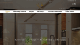 What Agencement3d.fr website looked like in 2020 (3 years ago)